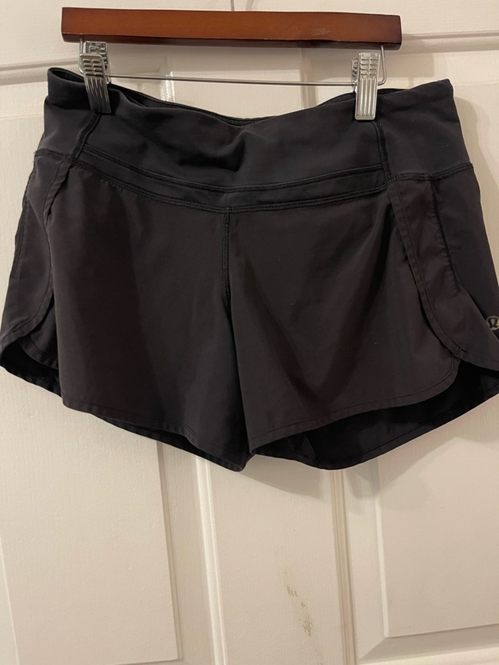 Lululemon Speed Up Black Running Shorts